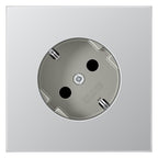 Jung AL2520-45 SCHUKO Steckdose 45° LS Aluminium
