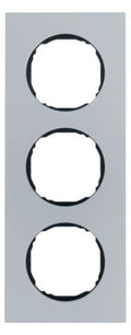 Berker 10132674 Rahmen 3fach flach R.8 Aluminium