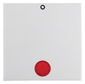 Berker 16248989 Wippe m.Linse rot+ Aufdruck 0 S.1/B.3/B.7 polarweiß glänz.