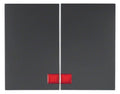 Berker 14377006 Wippe m.Linse rot K.1 anthrazit matt