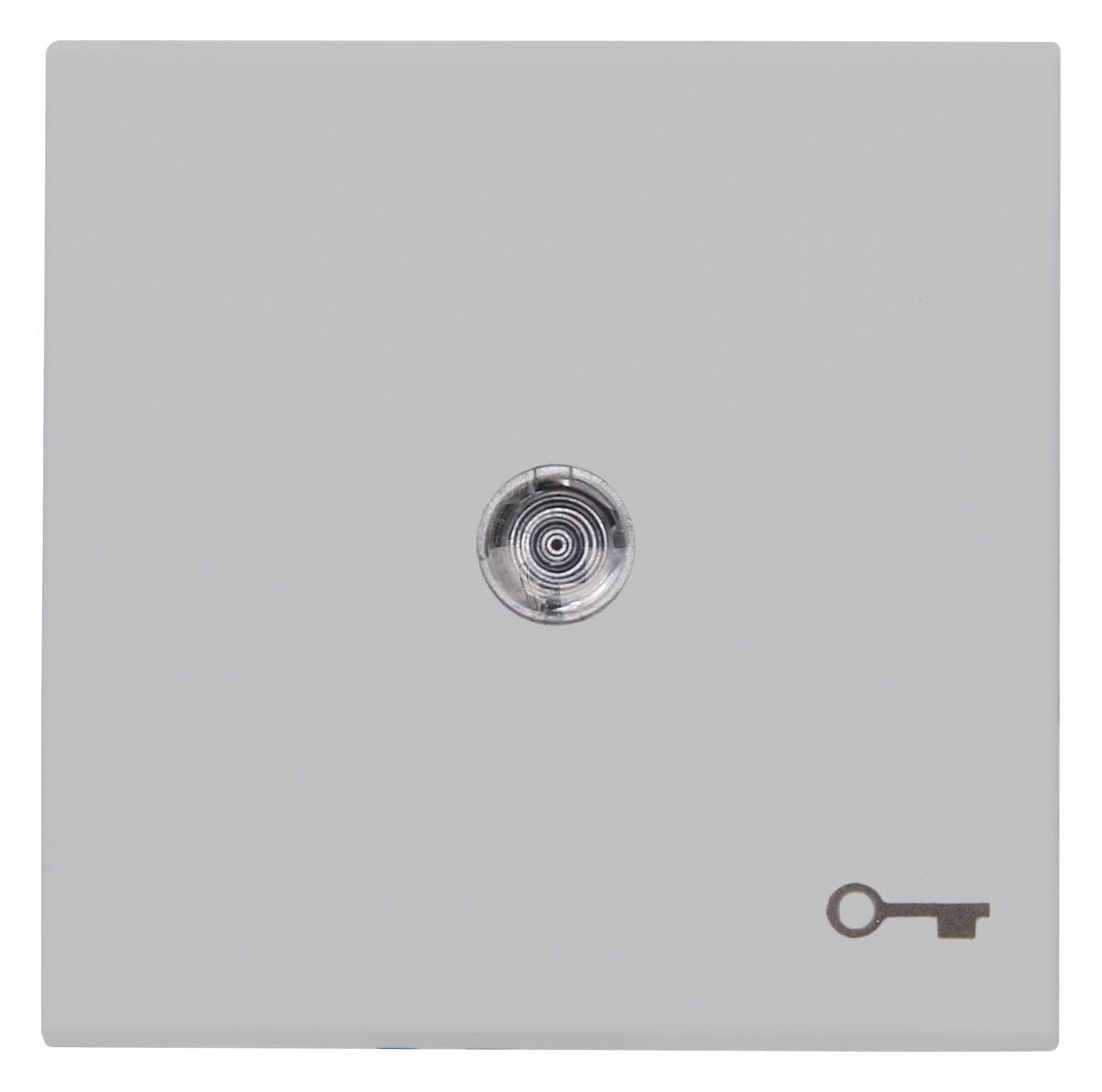 Kopp 490465004 HK07 Flächenwippe m.Linse u.Symbol "Schlüssel" grau matt