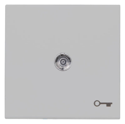 Kopp 490465004 HK07 Flächenwippe m.Linse u.Symbol "Schlüssel" grau matt