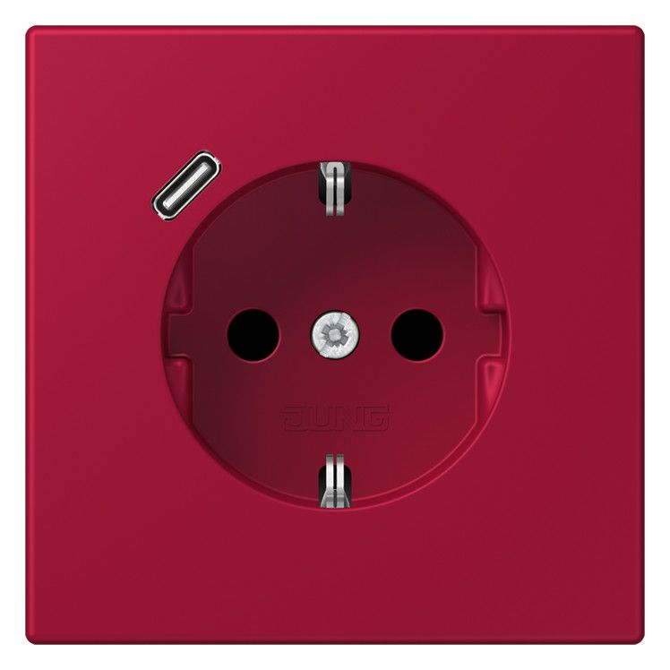 Jung LC1520-18C229 SCHUKO-Steckd.m.USB Typ C LC32100