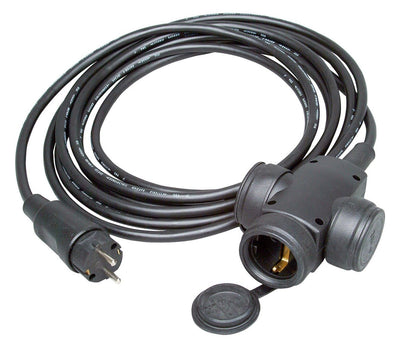 Kopp 145205045 Gummi verl Schuko Gummi Stecker u.3f Gummi Kuppl.m.5m Gummi ltg