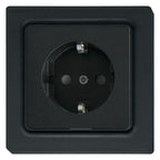 Eltako DSS55E-am SCHUKO-Steckdose m.Oberteil anthrazit matt 30055898