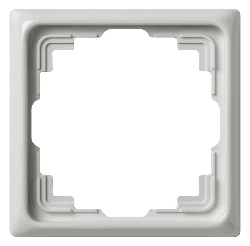 Jung CD581KLG Rahmen 1fach f.Kabel-Kanal lichtgrau