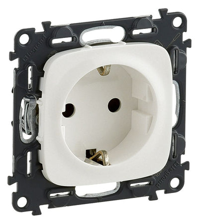 Legrand 754889 Schuko Steckdose m.erh. Ber.schutz Valena Allure perlmutt