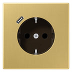 Jung ME1520-18CC SCHUKO-Steckdose m.USB Typ C