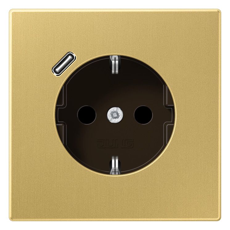 Jung ME1520-18CC SCHUKO-Steckdose m.USB Typ C