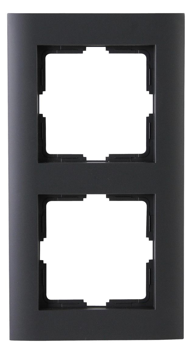 Kopp 402615066 ATHENIS Abdeckrahmen 2f anthrazit