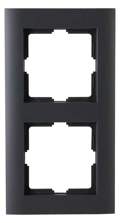 Kopp 402615066 ATHENIS Abdeckrahmen 2f anthrazit