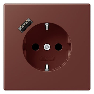 Jung LC1520-18A235 SCHUKO-Steckd.m.USB Typ A LC32120