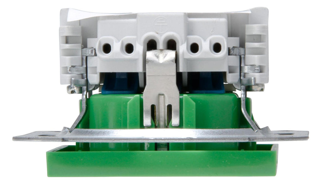 Kopp 940008004 HK07 Schuko Steckdose Aufdruck "SV" grün