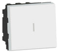 Legrand 077063L MSC Wechselschalter 20A (SK) 2-modulige beleuchtbar ultraweiß
