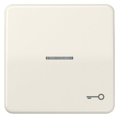 Jung CD590KO5T Wippe Symbol Tür m.Lichtleiter weiß