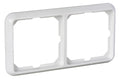 Elso 204204 Rahmen 2-fach FASHION Duro reinweiß