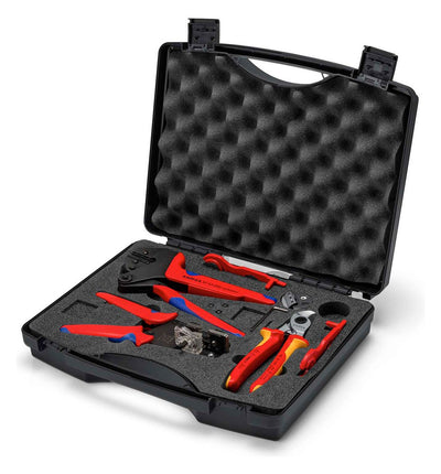 Knipex Werkzeugkoffer für Photovoltaik MC4 4003773089001