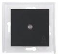 Kopp 493946009 HK07 IP44 Flächenwippe m. Linse u.Symbol "Licht" anthrazit
