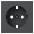 GIRA 492028 Abdeckung SCHUKO-Steckdose System 55 Anthrazit