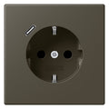 Jung LC1520-18C241 SCHUKO-Steckd.m.USB Typ C LC32140
