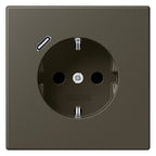 Jung LC1520-18C241 SCHUKO-Steckd.m.USB Typ C LC32140