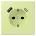 Jung LC1520-15CA222 SCHUKO-Steckd.m.USB Typ AC LC32053