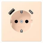 Jung LC1520-15CA238 SCHUKO-Steckd.m.USB Typ AC LC32123