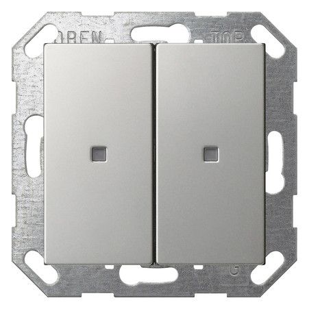 GIRA 5173600 Taster Wippe 2fach OneKNX System 55 Edelstahl