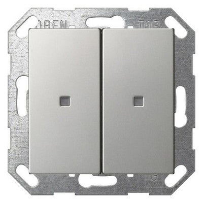 GIRA 5173600 Taster Wippe 2fach OneKNX System 55 Edelstahl