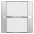 GIRA 577226 Wippenset 2f BSF Tastsensor4 System 55 Klar/Farbe Alu