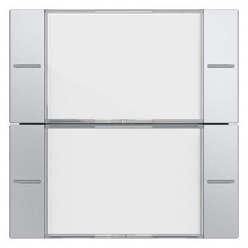 GIRA 577226 Wippenset 2f BSF Tastsensor4 System 55 Klar/Farbe Alu