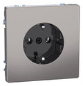 Mert MEG 2301-6050 SCHUKO-Steckdose Steckklemme Nickelmetallic