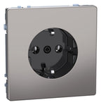 Mert MEG 2301-6050 SCHUKO-Steckdose Steckklemme Nickelmetallic