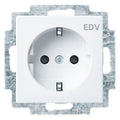 BJ 20 EUCB/DV-914 SCHUKO Steckdose Bs EDV alpinweiß Busch-balance SI