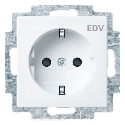 BJ 20 EUCB/DV-914 SCHUKO Steckdose Bs EDV alpinweiß Busch-balance SI