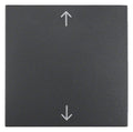 Berker 16201616 Wippe m.Aufdruck Symbol Pfeile B.3/B.7 anthrazit matt