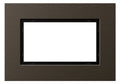 GIRA 1001127 Abdeckrahmen 1,5fach Esprit Aluminium Braun (eloxiert)