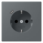 Jung LC1520-18C202 SCHUKO-Steckd.m.USB Typ C LC32010