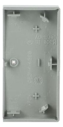 BJ 6231-21-83 Wippe links 2-fach Licht Busch-free@home alusilber