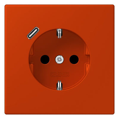 Jung LC1520-18C244 SCHUKO-Steckd.m.USB Typ C LC4320A