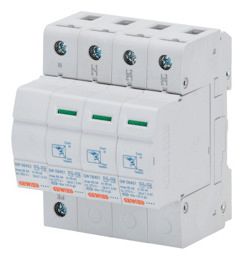 GEWISS GWD6402 Überspannungsableiter Typ 1+2 400V 12.5kA 3P+N 4TE m.Modul