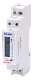 GEWISS GWD6801 Wechselstromzähler 230V 32A Digital Kl.1 1TE Reiheneinbaugerät