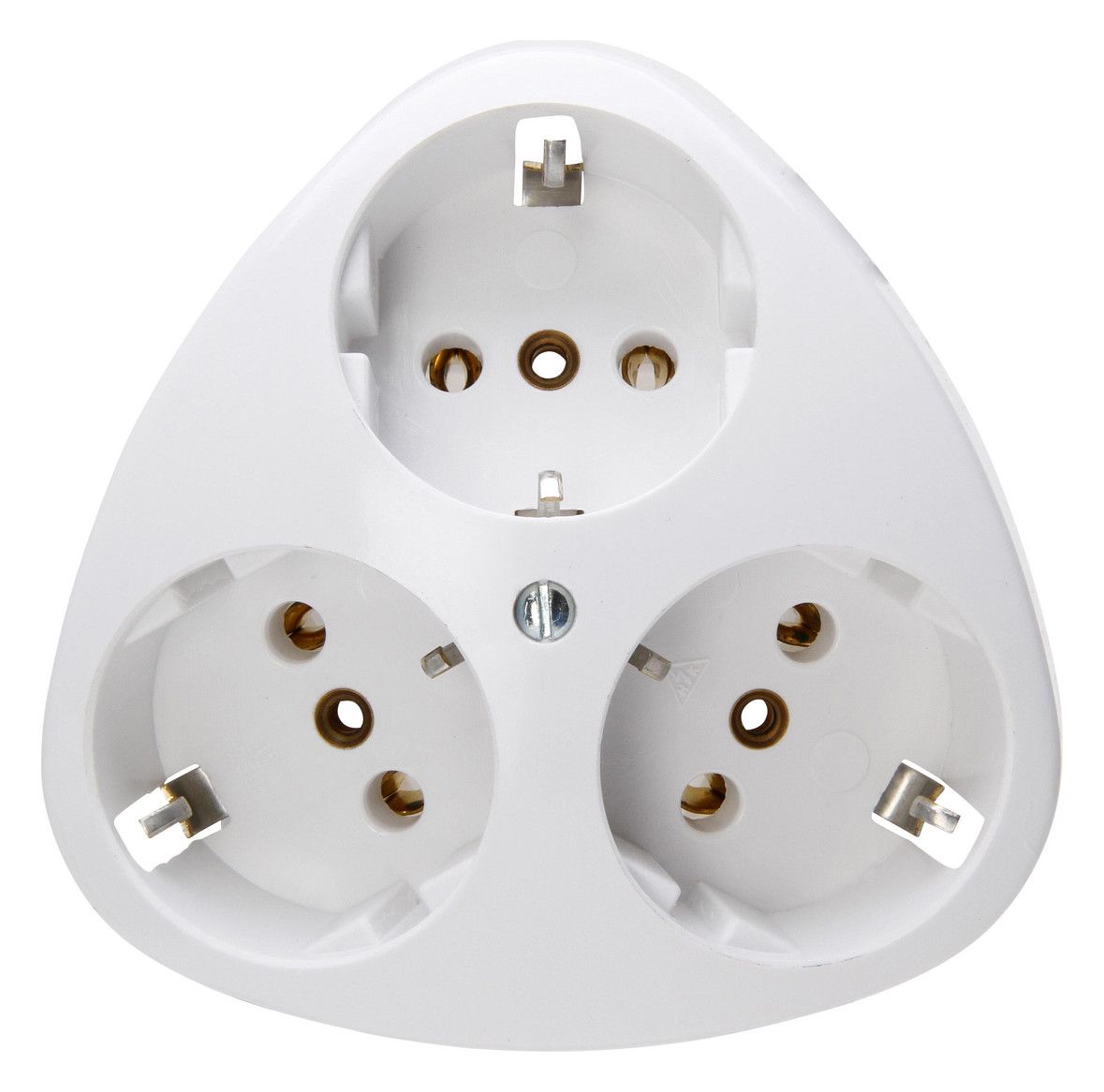 Kopp 100502000 STANDARD Schuko Steckdose 3f arktisweiß