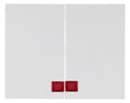 Berker 14377009 Wippe m.Linse rot K.1 polarweiß glänzend