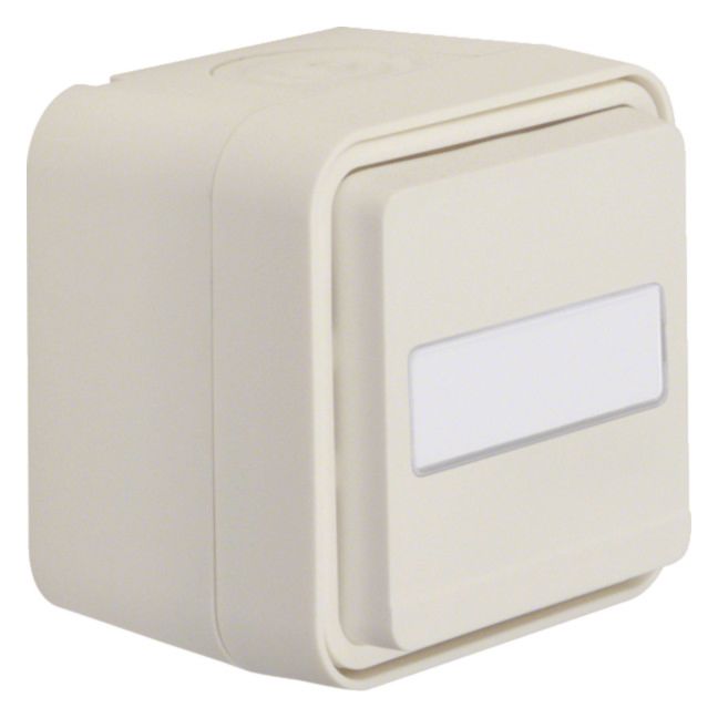 Berker 47413512 Steckdose SCHUKO m.Klappdeckel u.B-feld Ap W.1 polarweiß