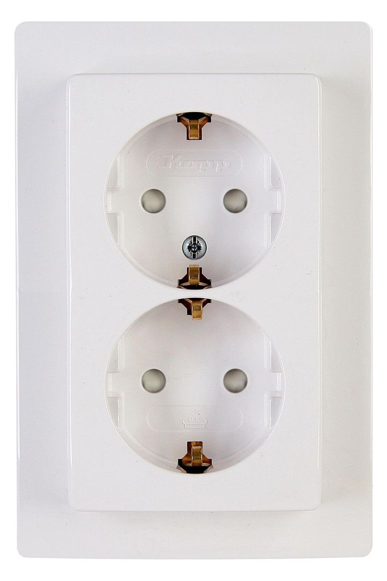 Kopp 920929087 VENEDIG Schuko Steckdose 2f erhöthemBer.schutz Komplettgerät