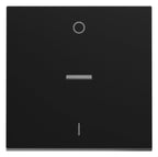 Legrand 765310 SEANO Wippe Ausschalter 2p Beleuchtungsfenster Schwarz lackiert
