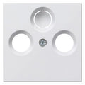 GIRA 086903 Abdeckung Koaxial-Antennen- steckdose System 55 Reinweiß glänzend