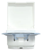 Mert MEG 2414-0325 SCHUKO-Steckdose BRS m.Klappdeckel IP44 SK aktivweiß gl. S.M