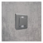 Legrand 079211L MSC Wechselschalter 10A (SL) 2-modulig beleuchtbar Aluminium